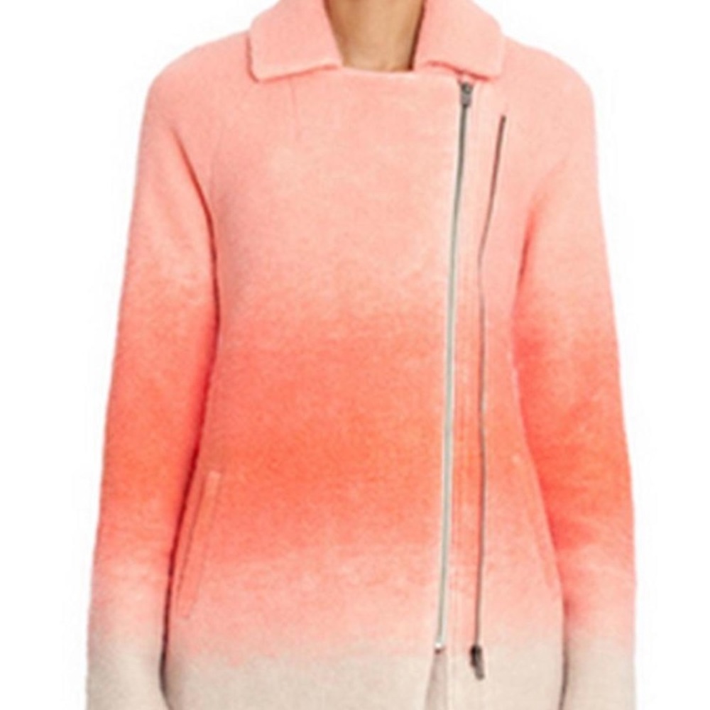 ISO Nik + Zoe Bold Blush Ombré Coat, size xl or 1x